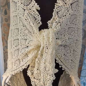 Vintage shawl scarf cape